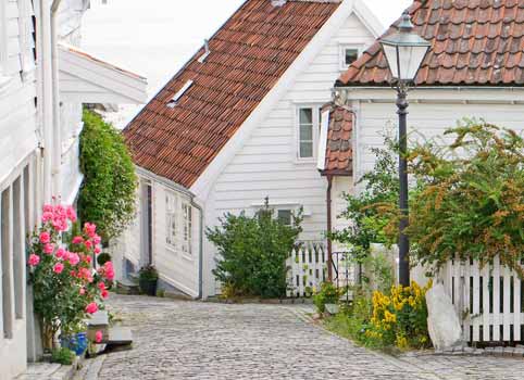 STAVANGER HOUSES CASAS ANTIGUAS STAVANGER NORUEGA CRUCEROS